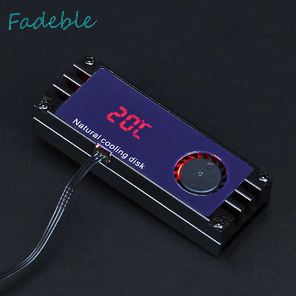 Quạt TảN NhiệT M.2 SSD VớI MàN HìNh HiểN Thị Kỹ ThuậT Số