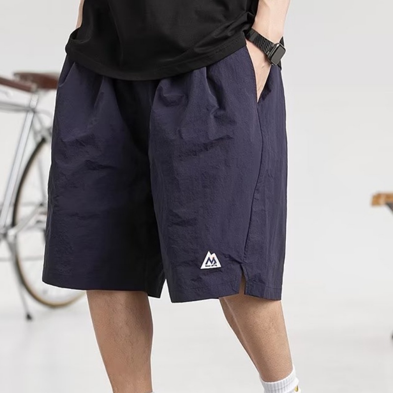 Quần Short Thể Thao Xếp Ly Phong Cách Nhật Bản Chống Thấm Nước Thời Trang Mùa Hè Cho Nam