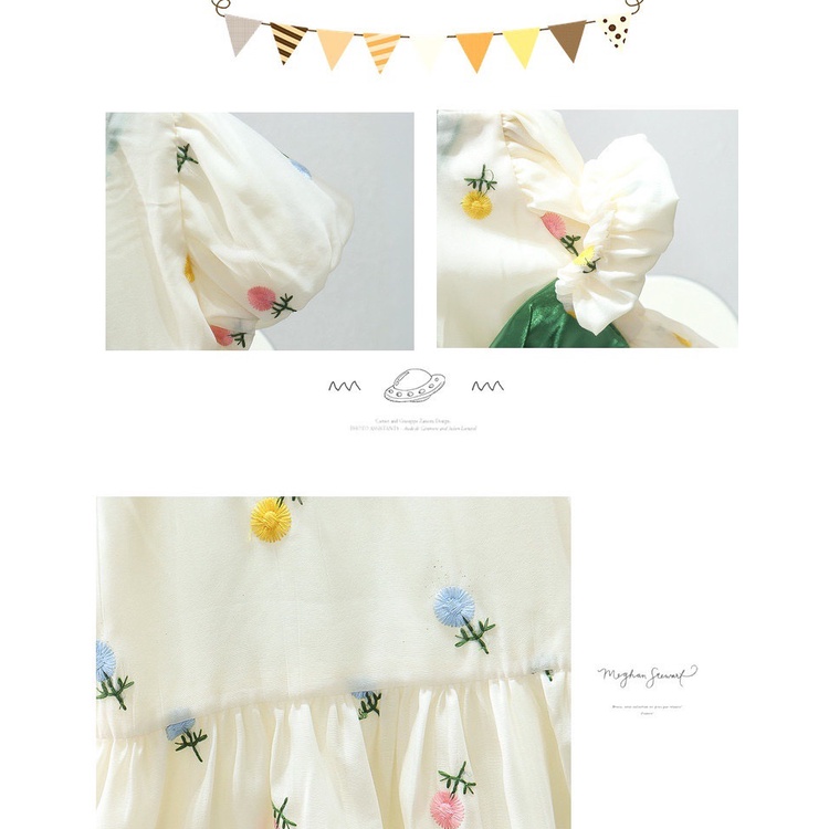 váy bé gái mùa hè Đầm Công Chú ThắT Nơ Dễ Thương Cho Bé GáI,Children's dresses