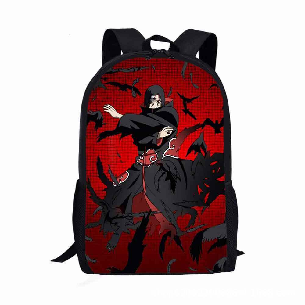 Ba Lô Đi Học Có Khóa Kéo In Hoạt Hình Naruto Uzumaki Naruto 3D Kiểu Nhật Bản Dễ Thương Cho Bé