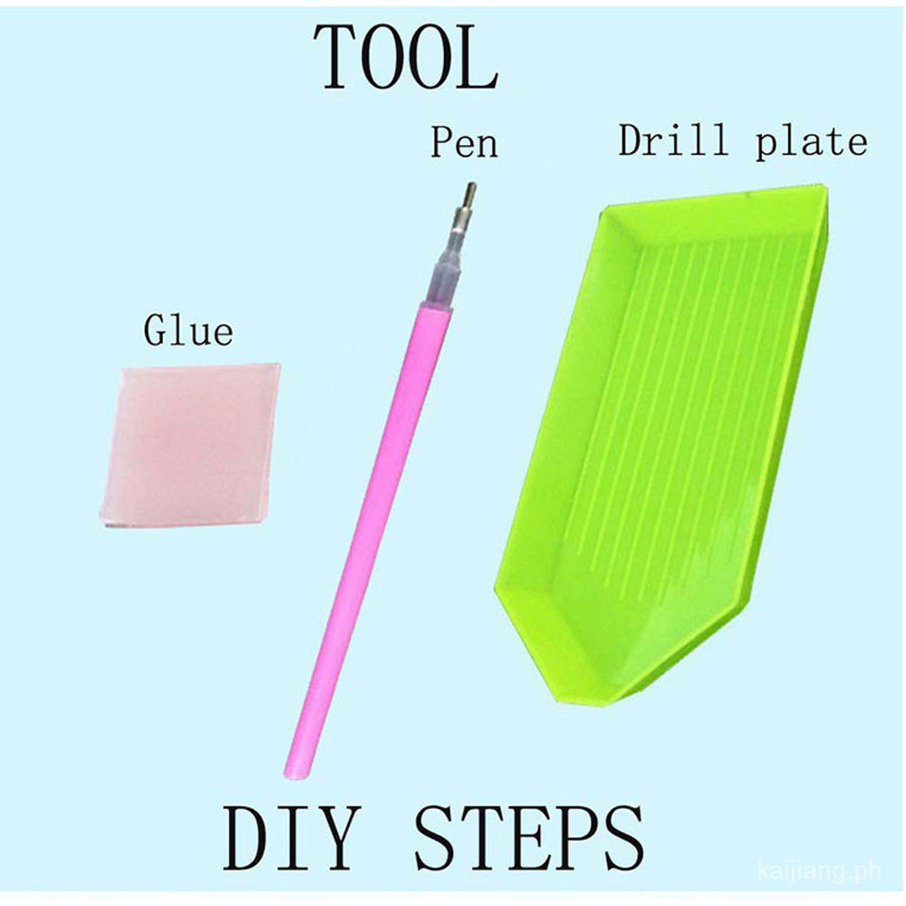 Bộ Tranh Đính Đá 5D Tự Làm Hình Phong Cảnh Ban Đêm Đầy Sao Màu Sắc