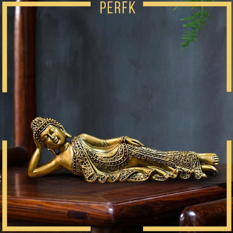 Mô Hình Tượng Phật Bằng Nhựa Resin Phong Cách Thái Lan Cổ Điển Để Bàn Trang Trí