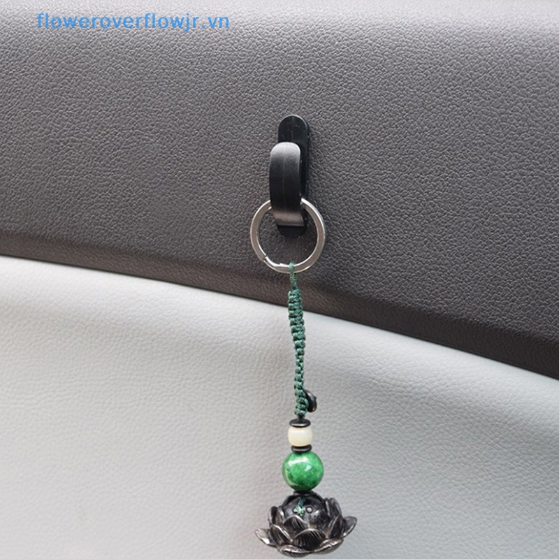 Set 5 Móc Treo Đồ Tự Dính Màu Đen Tiện Dụng Cho Xe Hơi SUV