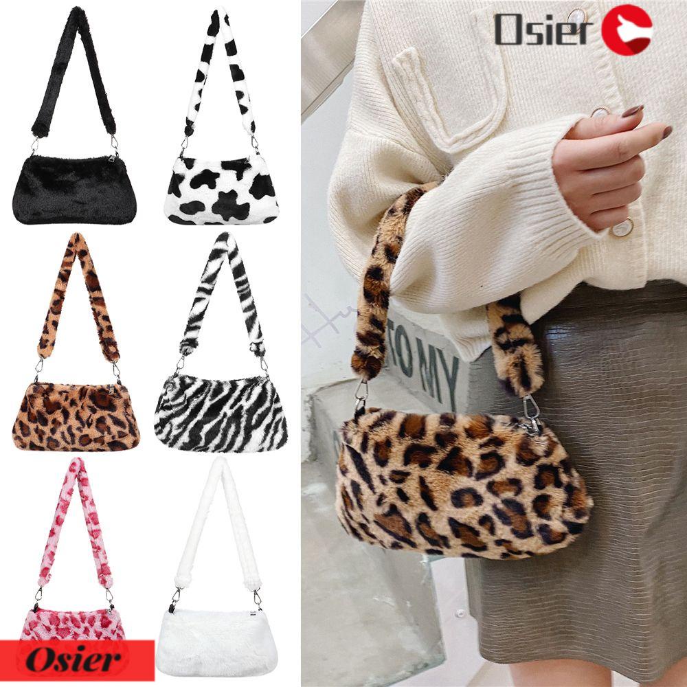 1 Túi Đeo Vai / Kẹp Nách In Họa Tiết Động Vật Độc Đáo Thời Trang