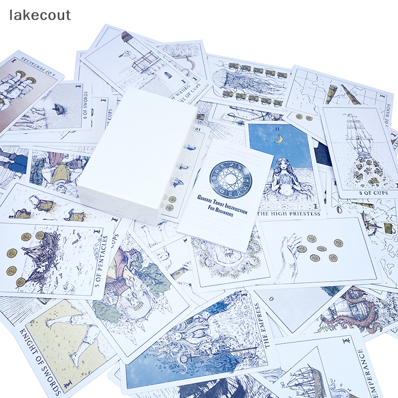 Bộ Bài Tarot Fate Divination 12 * 7CM