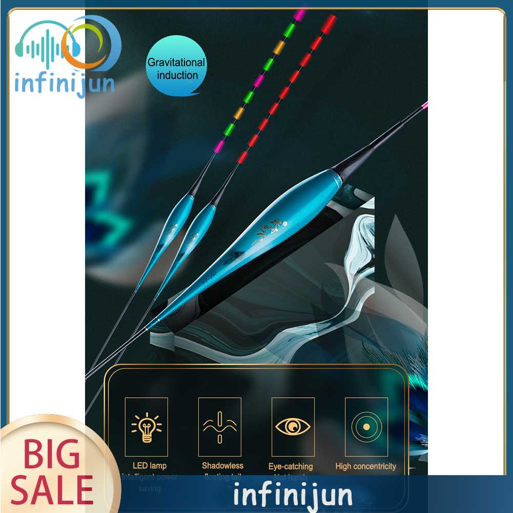 Phao Báo Cá Cắn Câu Có Đèn LED