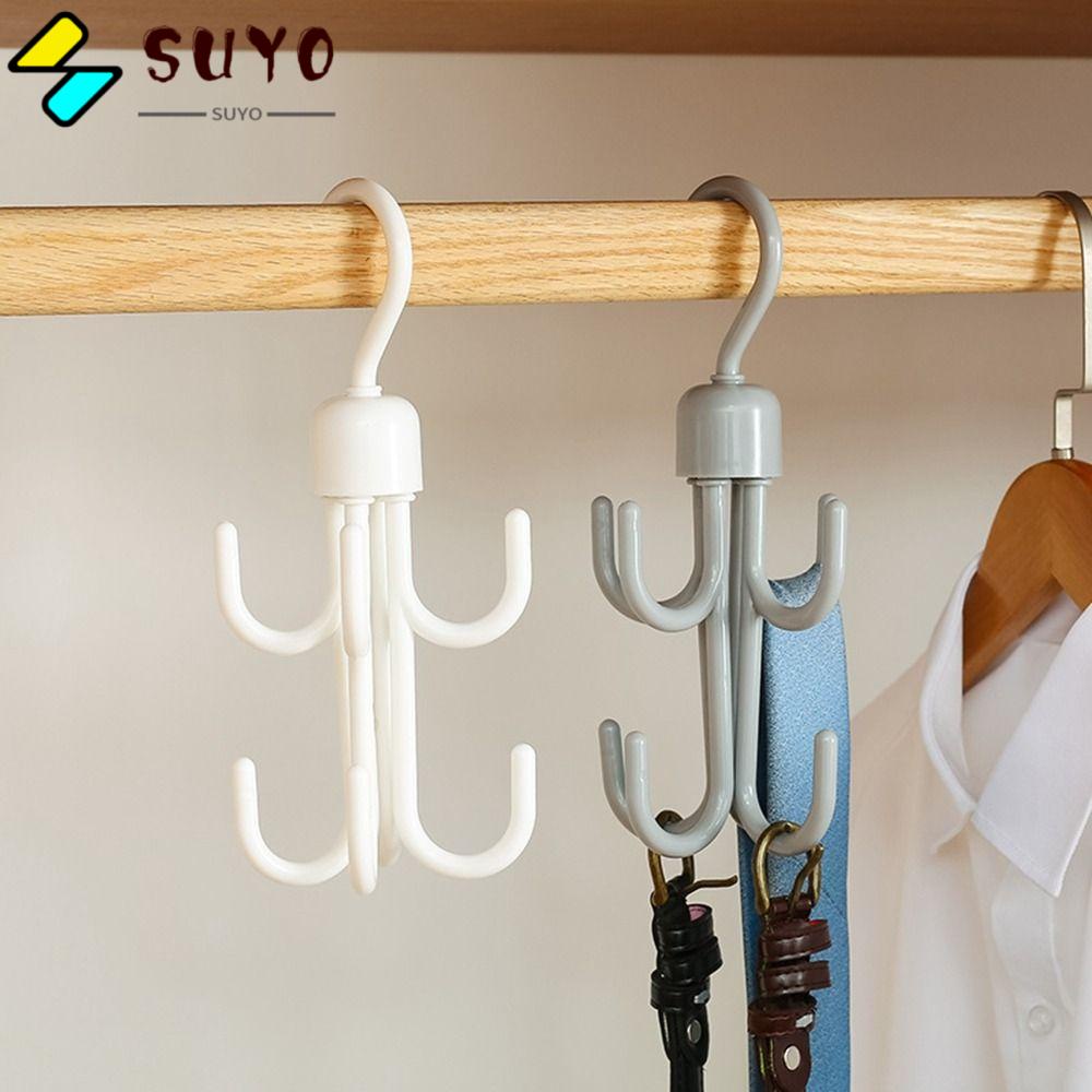 Set 2 Móc Treo Đồ Gắn Tường Xoay Được Tiện Lợi