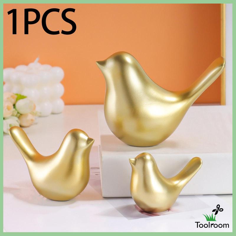 Mô Hình Chim Vàng Điêu Khắc Phong Cách Bắc Âu Trang Trí Nhà Cửa