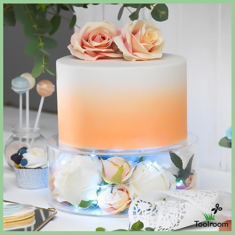 Giá Đỡ Trưng Bày Bánh Kem Bằng Acrylic Trong Suốt