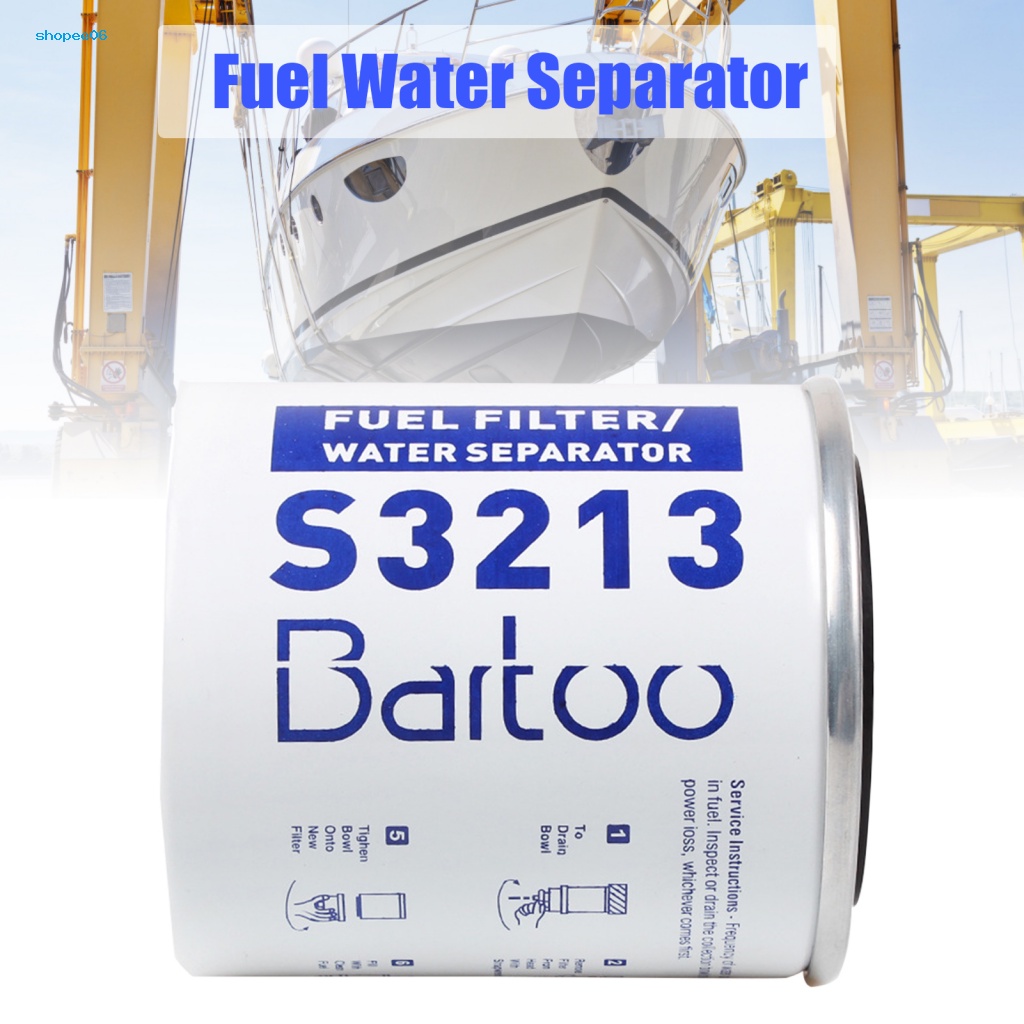 Phụ Kiện Lọc Nhiên Liệu Tách Nước Màu Trắng Thông Dụng Cho Tàu Thuyền PEMG OFI055 S3213