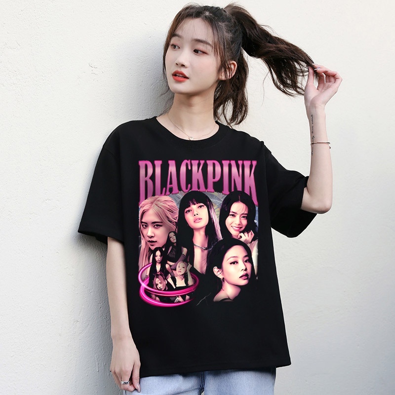 Áo Black Pink Shut Down Jisoo Jennie Rose  Lisa BlackPink Homage Vi