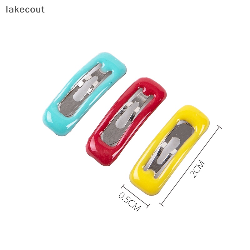 Set 10 Kẹp Tóc Mini 1 / 6 1 / 12 OB11 2cm Cho Búp Bê