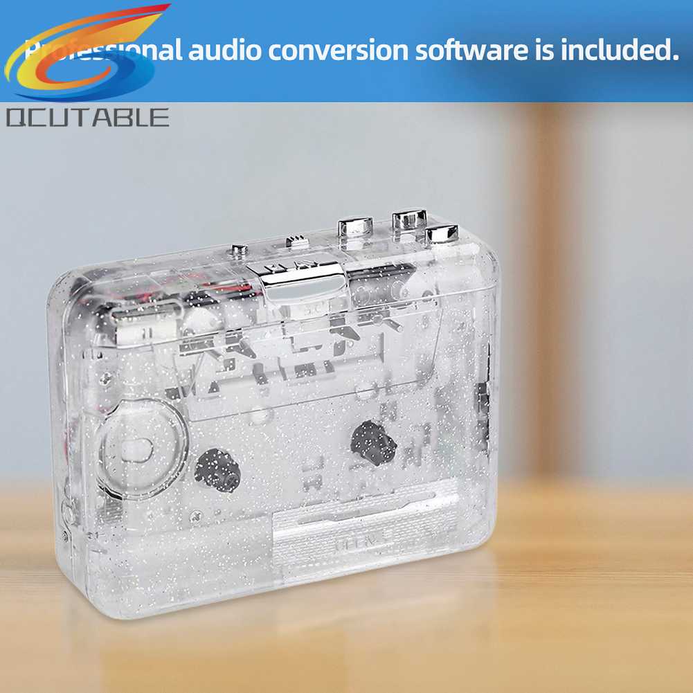 Bộ Chuyển Đổi Tín Hiệu Băng Cát Sét Đầy Đủ Trong Suốt Cho Máy Nghe Nhạc