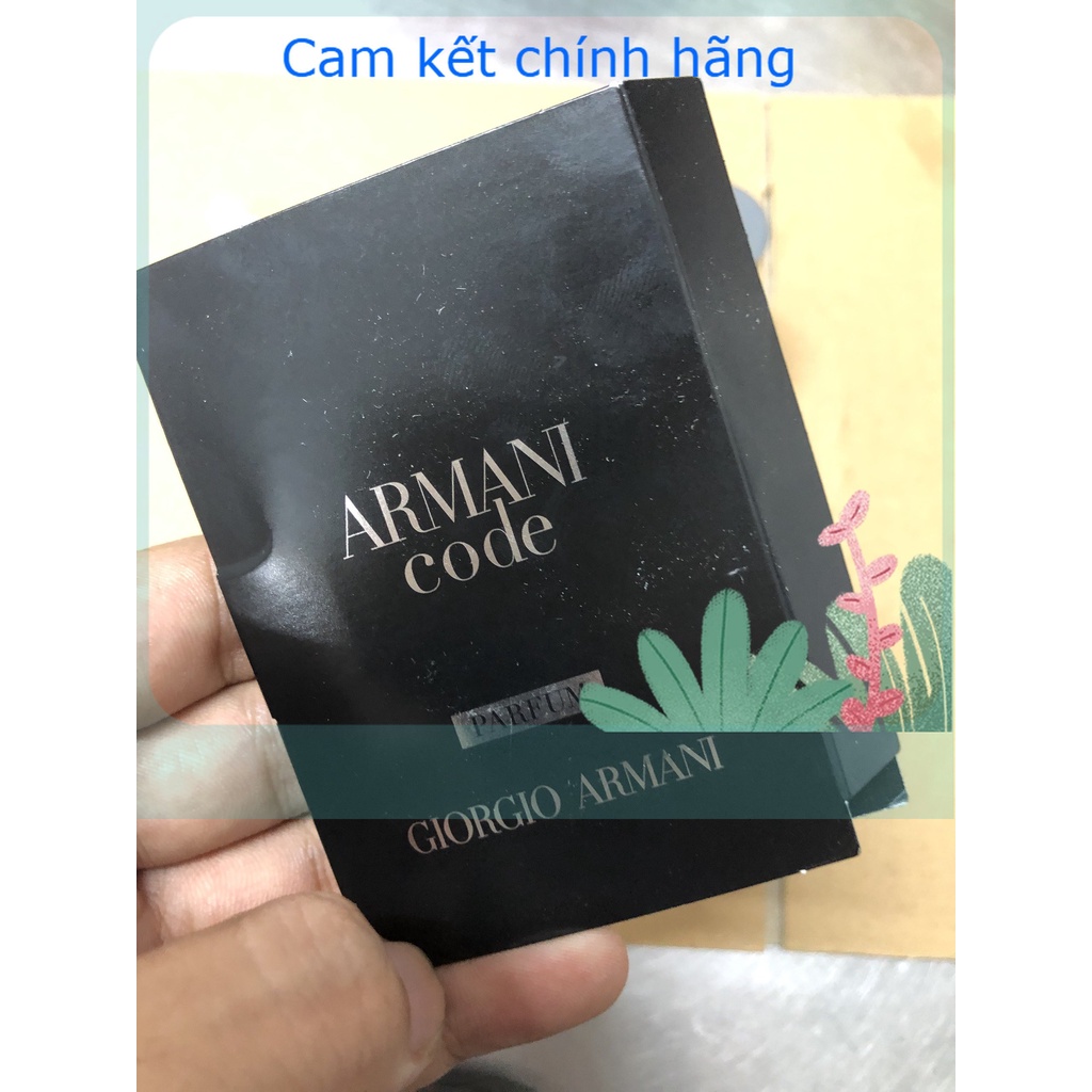 Vial Nước Hoa Armani Code 1.2ml gift sephora