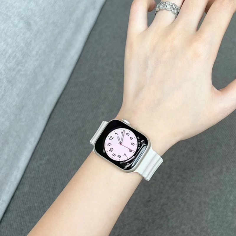 Silicone Dây Đeo Silicon Cho Đồng Hồ Thông Minh apple watch series ultra9 8 7 6 5 4 32 se 49mm 45mm 44mm 40mm 41mm 38mm 42mm