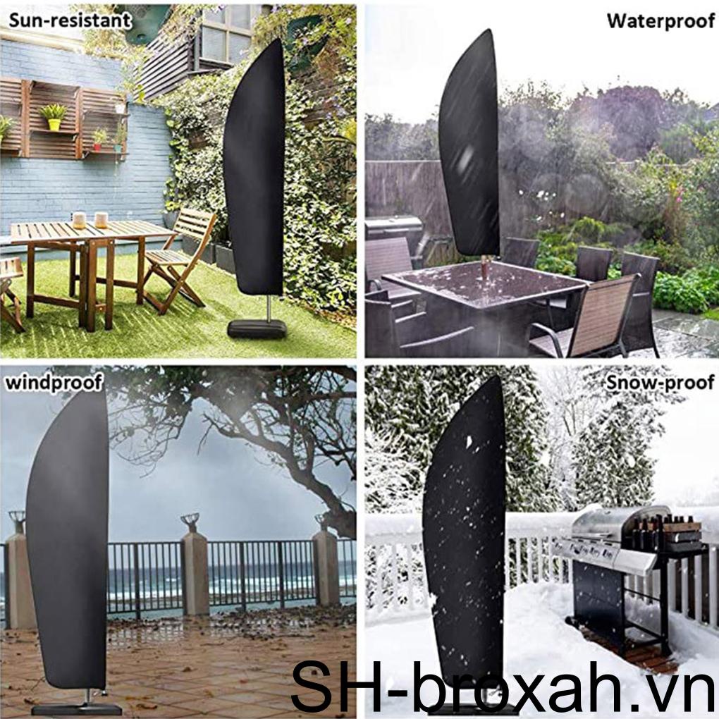 Tấm Bạt Che Nắng / Mưa / Tuyết Bằng Vải Oxford Chống Nước Có Thể Tái Sử Dụng Kích Thước 57x48x25CM