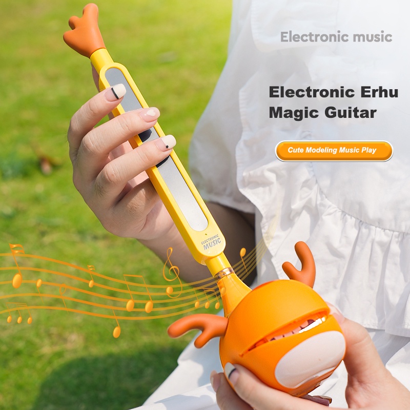 Otamatone Nhạc Cụ Điện Tử Nhật Bản Cho Trẻ Em Hình Đàn piano Điện Tử kawaii kid Kalmba