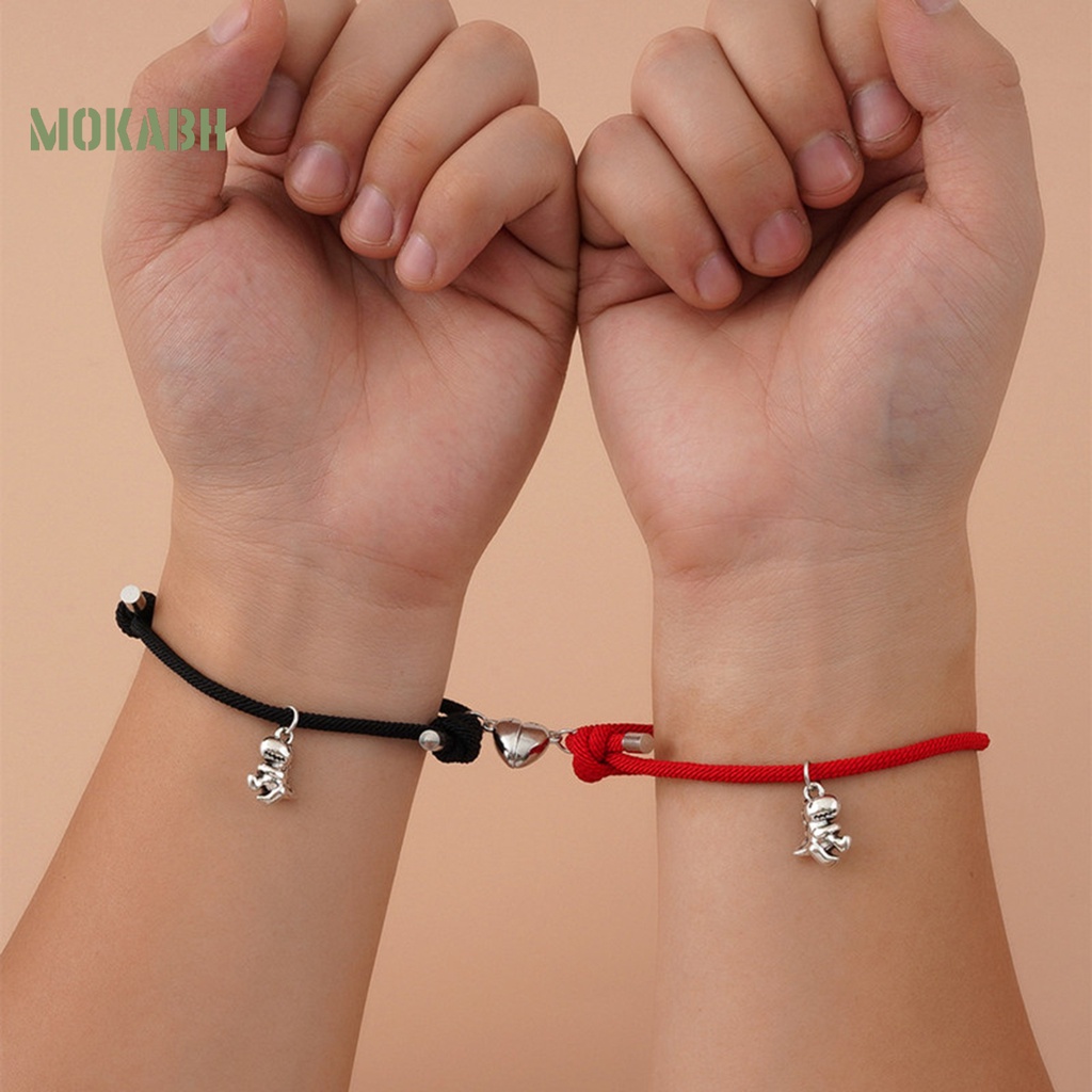 1 Cặp Vòng Đeo Tay Cứng Hấp Thụ Lực Chống Rơi Và Mồ Hôi Có Thể Điều Chỉnh 3D Hình Khủng Long