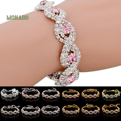 Vòng Đeo Tay Đính Đá Thanh Lịch Dành Cho Nữ