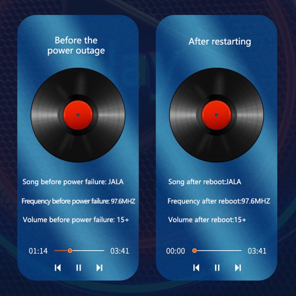 Tẩu Sạc Xe Hơi Bluetooth 5.0 Kiêm Máy Phát FM 3.1A Hai Cổng USB MP3 B4J8 Kỹ Thuật Số