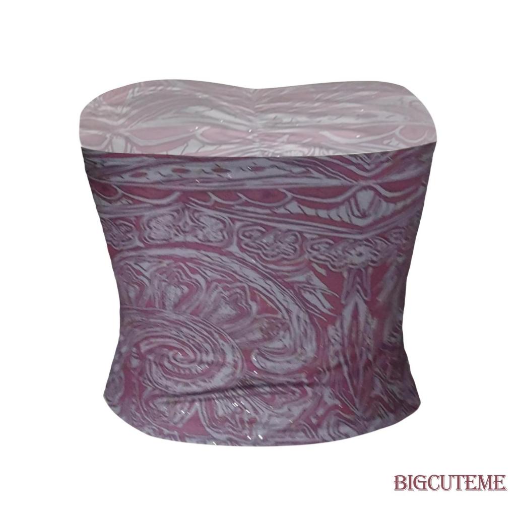 Áo Ống Cổ Thuyền Hở Lưng In Họa Tiết Thời Trang Mùa Hè Cho Nữ