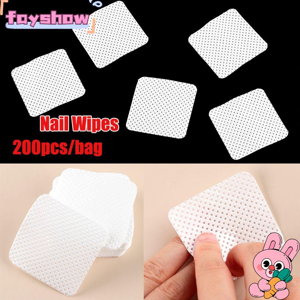 Set 200 Khăn Giấy Tẩy Sơn Móng Tay Làm Đẹp Thời Trang