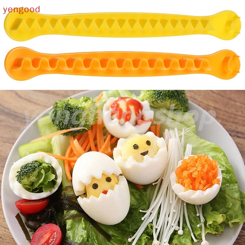 Set 2 Dụng Cụ Cắt Trứng Luộc Hình Bông Hoa