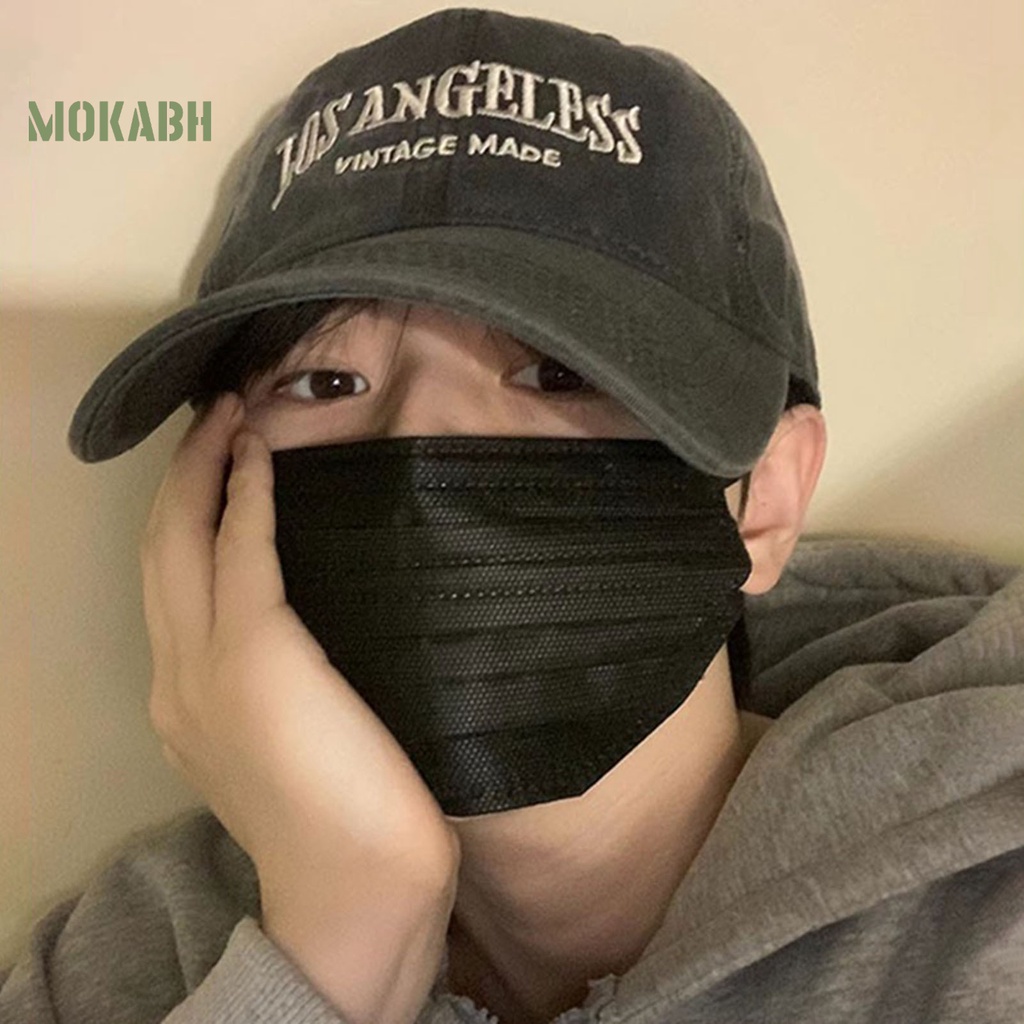 Mũ Lưỡi Trai Thêu Chữ Có Thể Điều Chỉnh Kích Thước Thời Trang Cho Nam