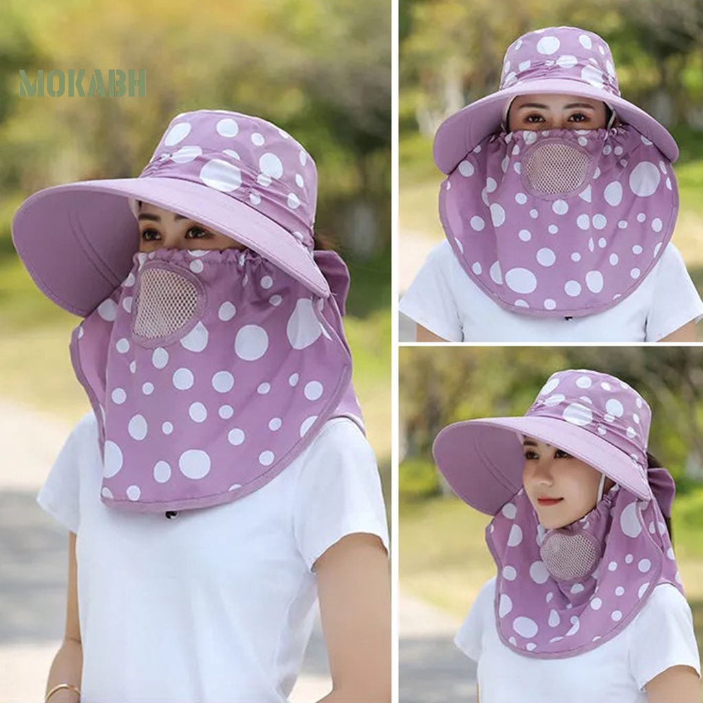 Nón Rộng Vành Đi Biển Bằng Chất Liệu Cotton Kiểu Dáng Hợp Thời Trang Dành Cho Nữ