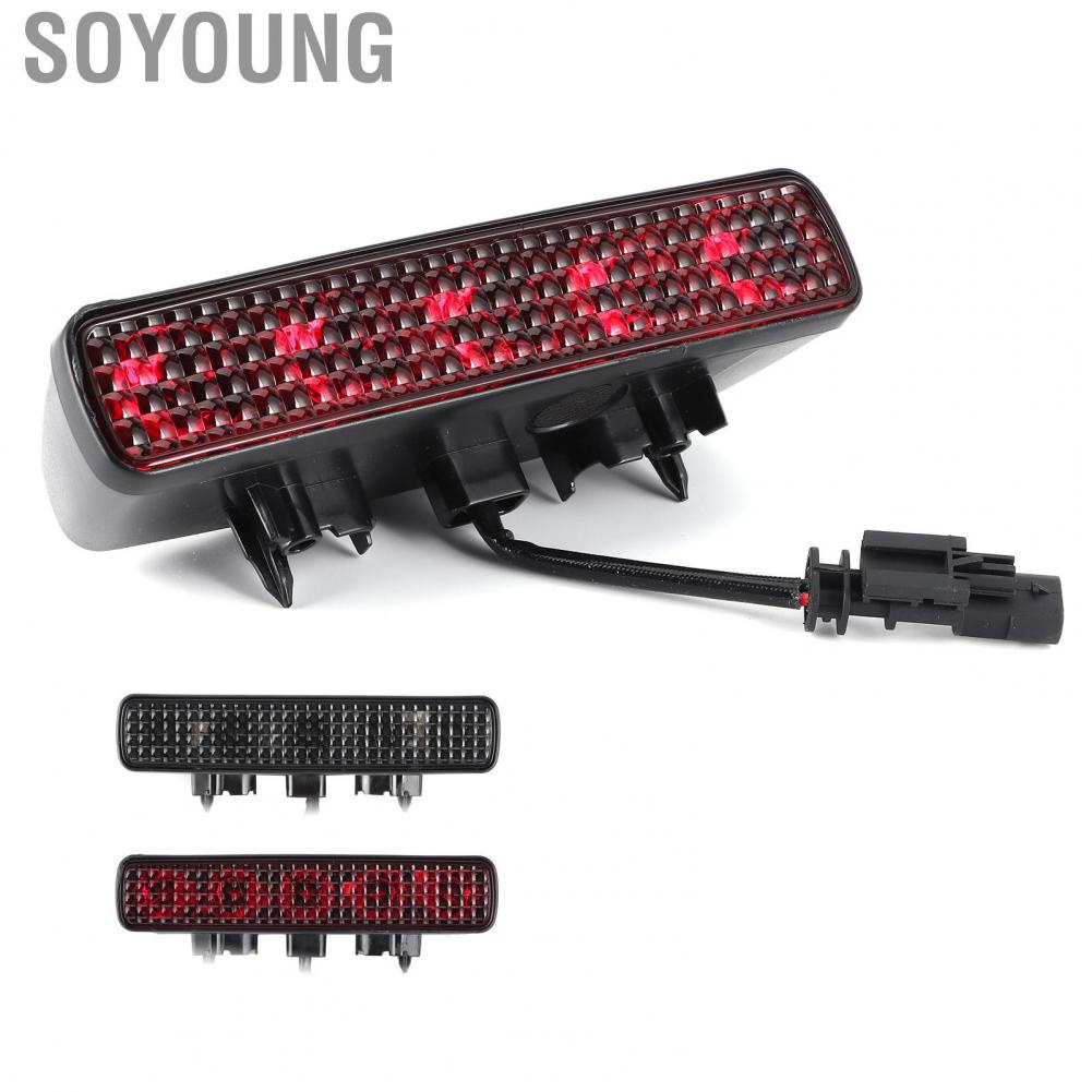 Soyoung 3rd Brake Light  ABS+PC Rear Stop for Wrangler JL 2018‑2020 Auto Parts