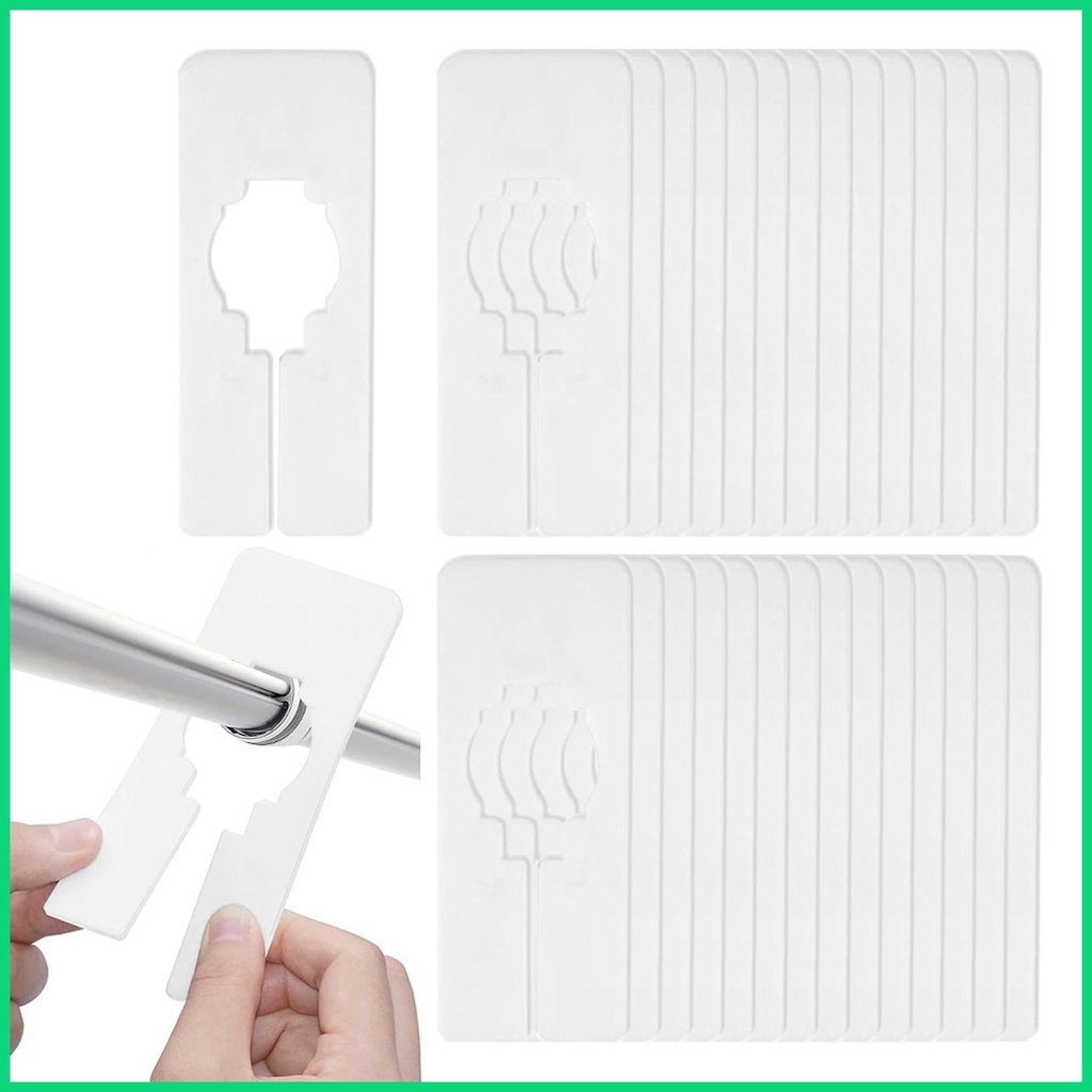 Set 30 Miếng Phân Loại Quần Áo Hình Chữ Nhật Có Thể Tái Sử Dụng Cho jiwvn