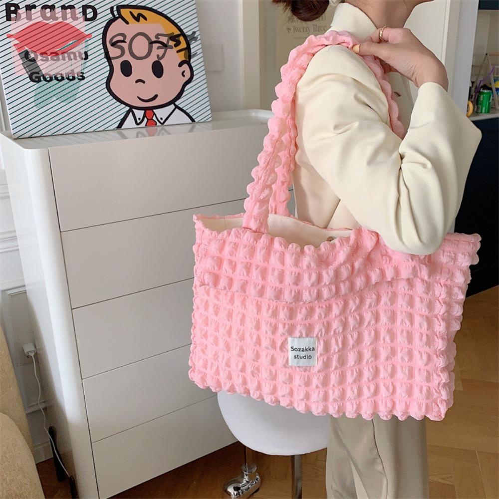 Túi Tote Vải Mềm Sức Chứa Lớn Dành Cho Nữ