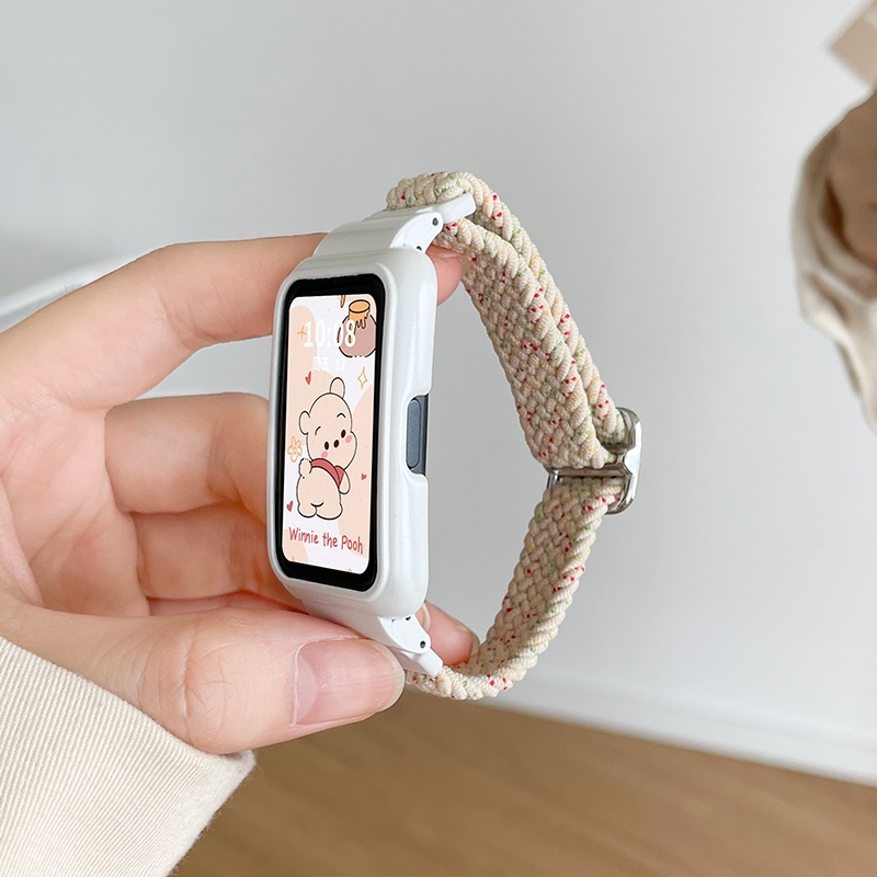 Dây Đeo Nylon Bện Có Thể Điều Chỉnh Thay Thế Cho Đồng Hồ Thông Minh Huawei Band 8 Huawei Band8
