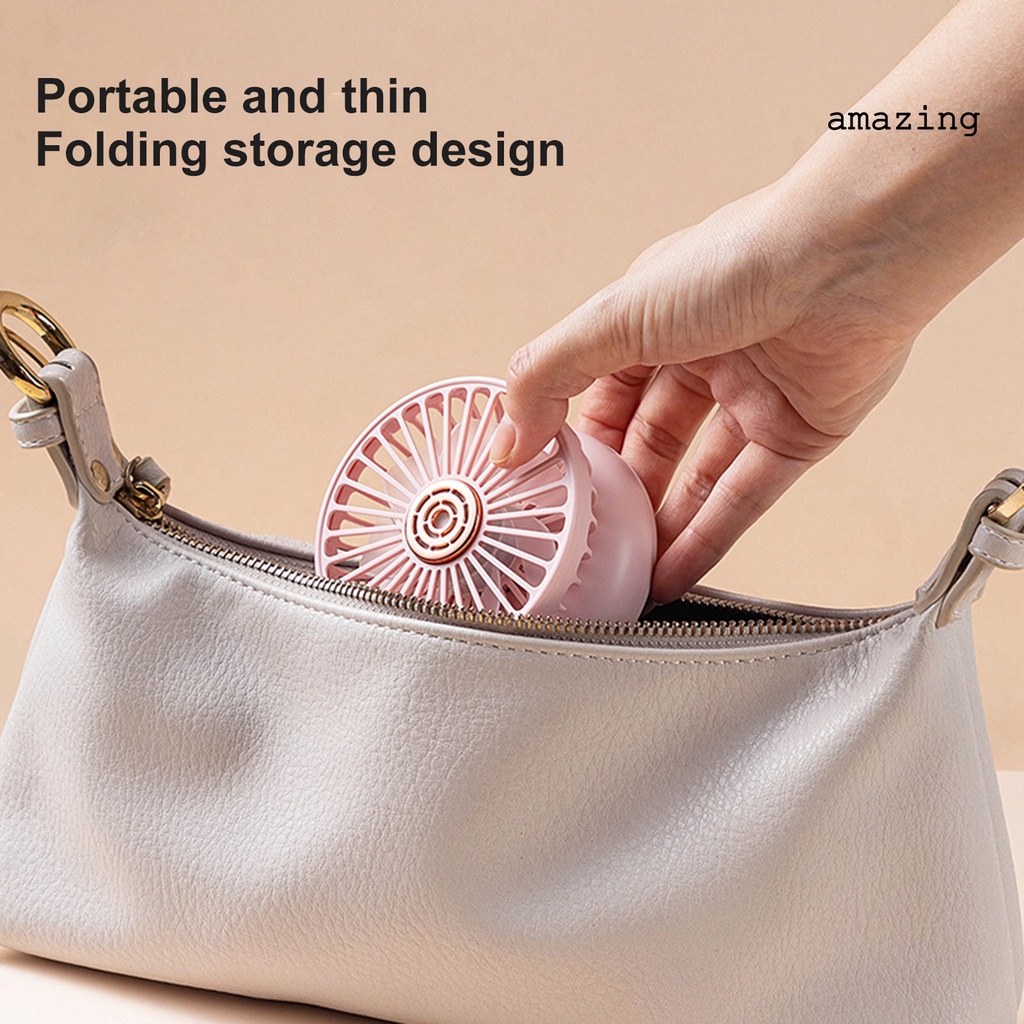 1 Bộ Quạt USB Xếp 180 Độ 3 Bánh Răng Làm Mát 3 Trong 1 Để Bàn Có Thể Điều Chỉnh