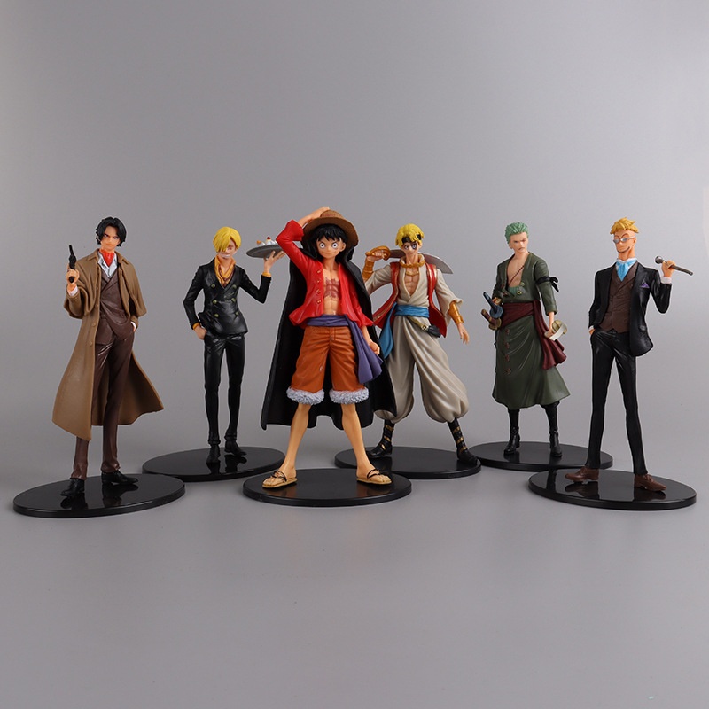 Mô hình One piece luffy mũ rơm ngồi cao 10cm | Figure anime one piece vua hải tặc đồ chơi mô hình làm quà tặng