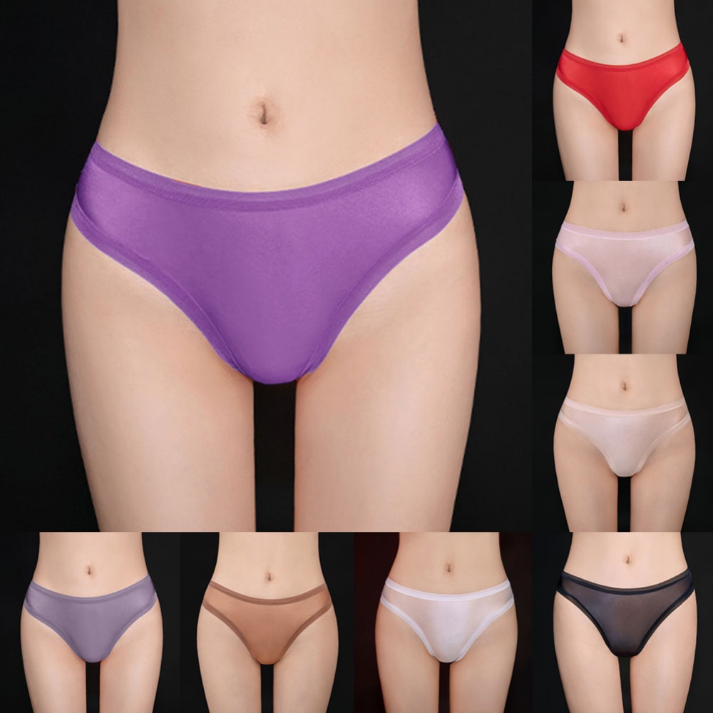 Quần Lót Lưới Lưng Thấp Thiết Kế Quyến Rũ Cho Phái Nữ