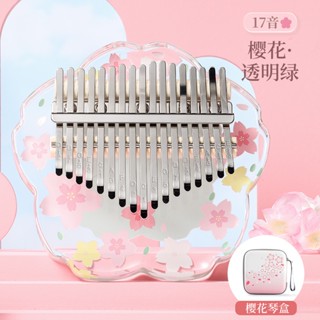 Đàn Kalimba Bằng Pha Lê Trong Suốt Phong Cách Mới 2023 Cho Bé Mới Bắt Đầu