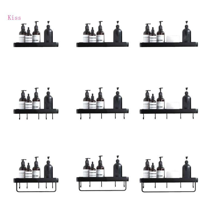 Giá Đỡ Dầu Gội Có Móc Treo Tiện Dụng Cho Phòng Tắm / Nhà Bếp