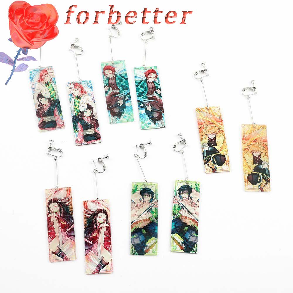 Khuyên Tai Dáng Dài Hóa Trang Nhân Vật Kimetsu NoYaiba Trong Demon Slayer