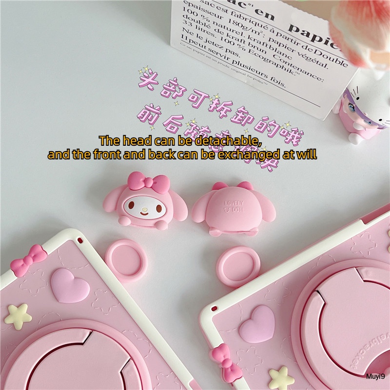 Ốp Máy Tính Bảng Silicon Họa Tiết Melody Cho IPad10.2 Ipad10th 10.9 Mini6 Ipad Air1 / 2 Air4 / 5 Pro11 Ipad Gen5