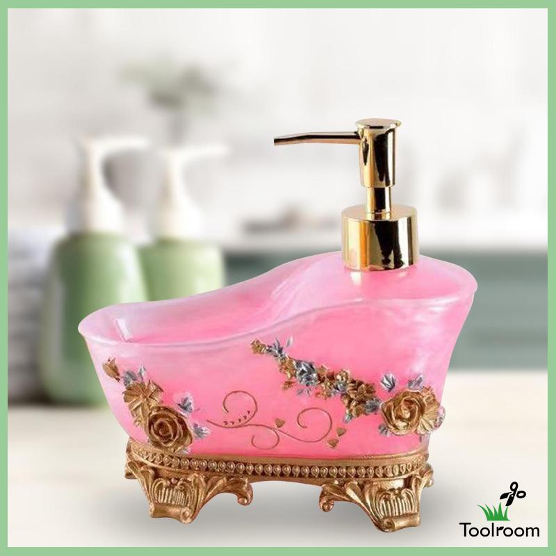 1 Bình Xịt Xà Phòng Dạng Lỏng Bằng Nhựa Resin Tiện Dụng Cho Phòng Tắm