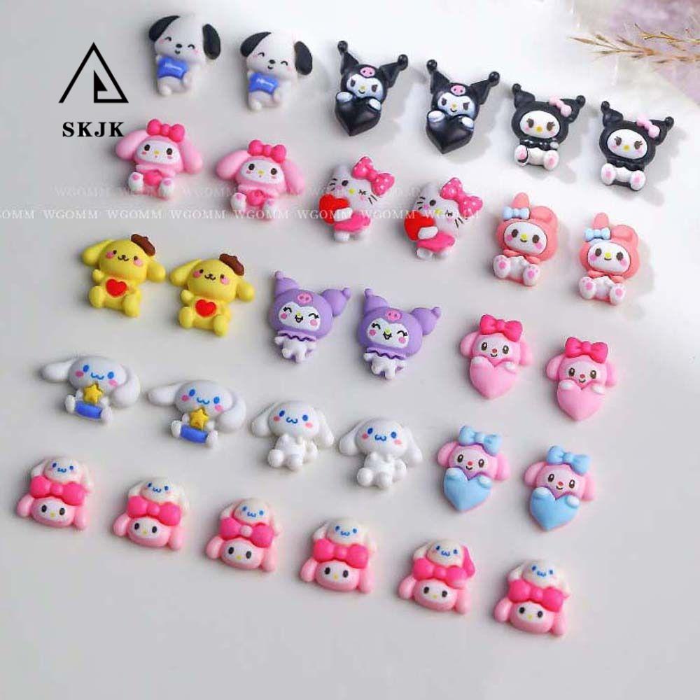 Phụ Kiện Trang Trí Móng Tay 3D Hình Động Vật Hoạt Hình Xinh Xắn