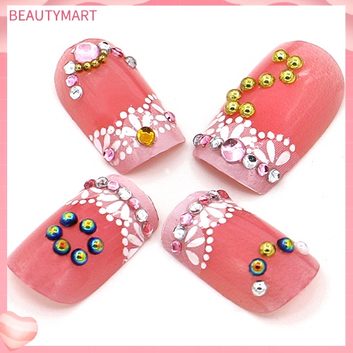 Miếng Dán Trang Trí Móng Tay Lấp Lánh DIY