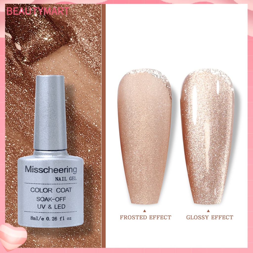 Sơn Móng Tay Dạng Gel 8ml Nhanh Khô Sắc Tố Cao Màu Sắc Tươi Sáng Tự Nhiên