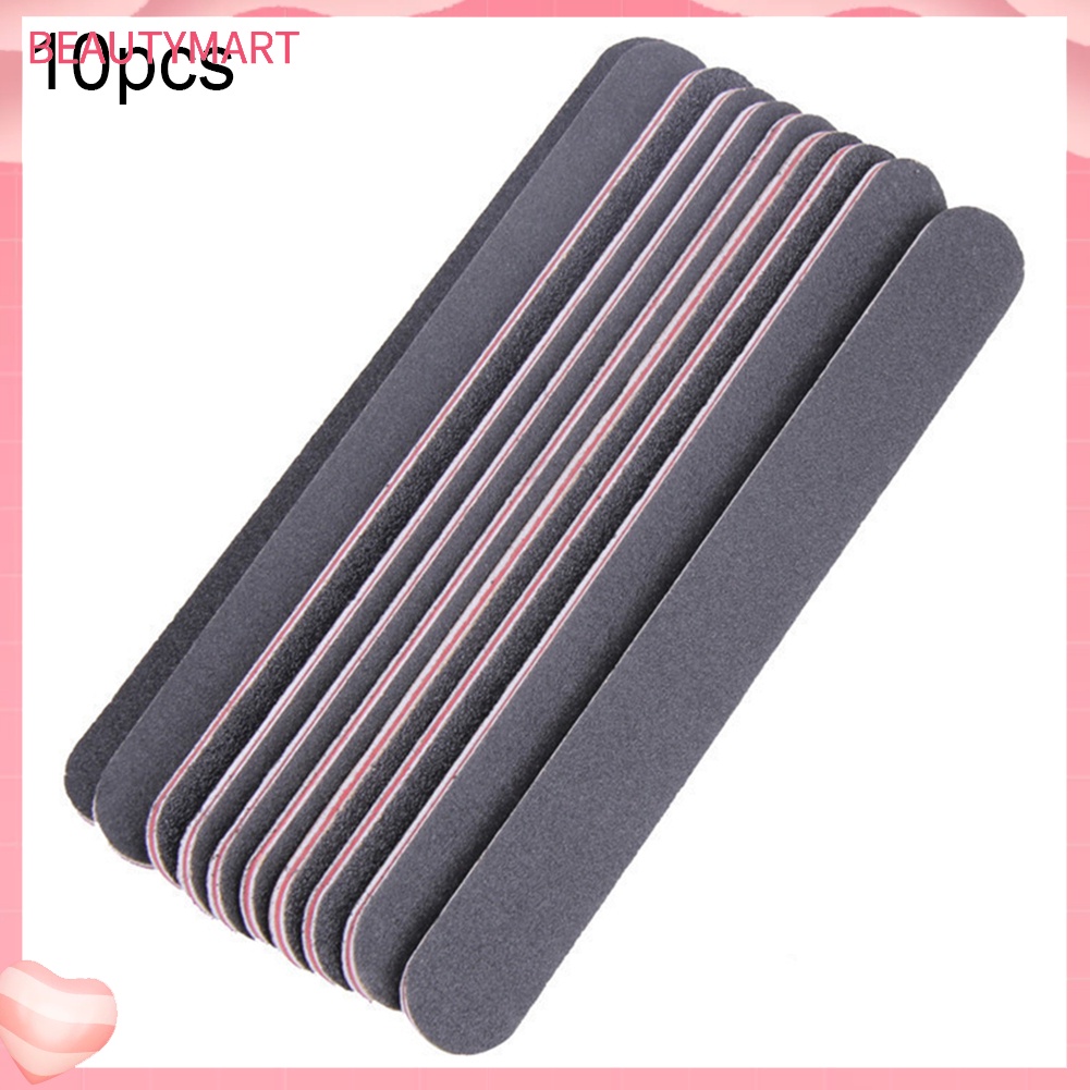 Bộ 10 Dũa Móng Tay Dạng Khối Chuyên Dụng Cho Làm Đẹp