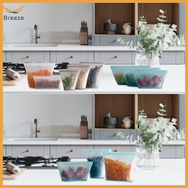 Bộ 8 Tô Silicone Đựng Thực Phẩm Có Thể Tái Sử Dụng