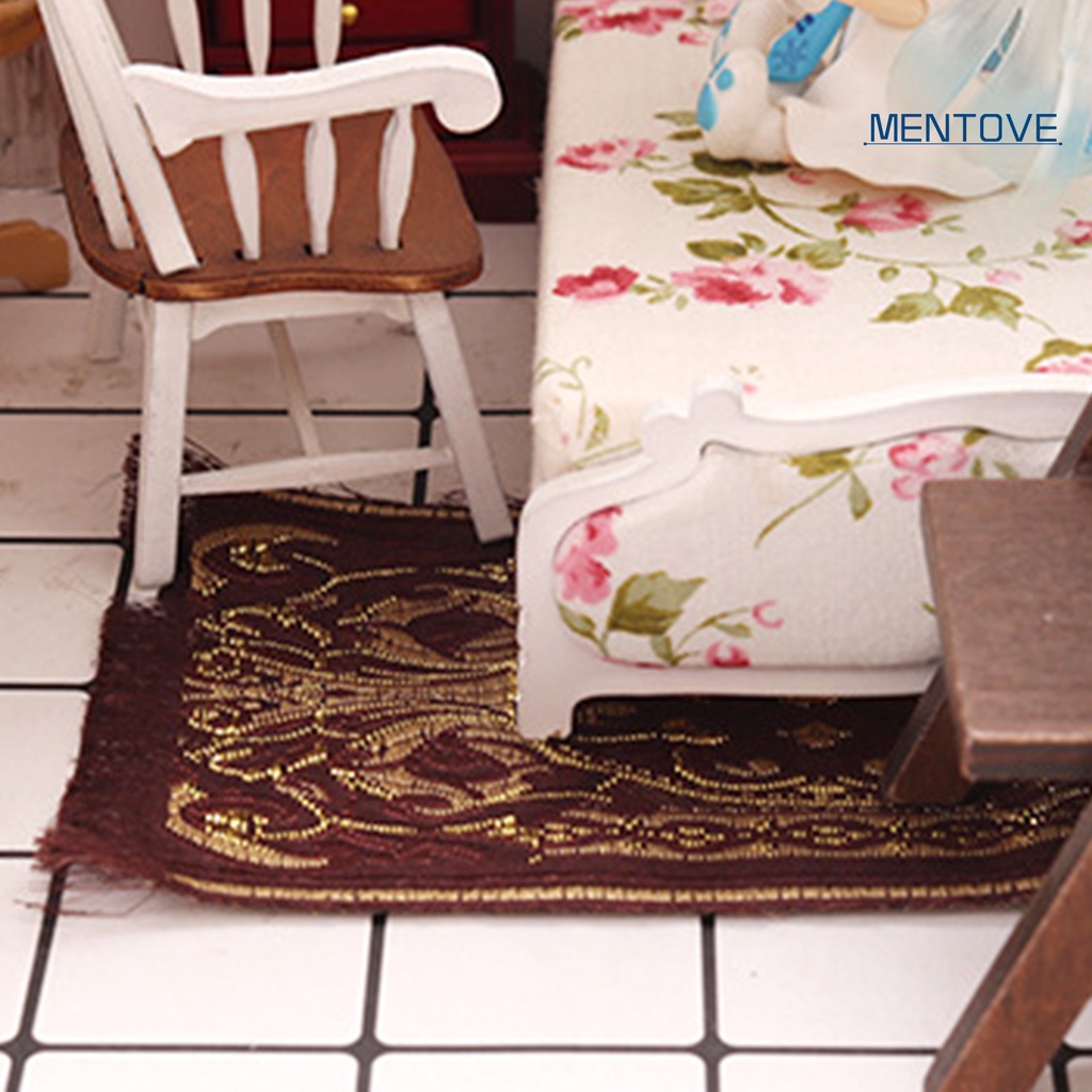 [MT] Thảm Lót Sàn Nhà Búp Bê Phong Cách Thổ Nhĩ Kỳ Thân Thiện Với Da