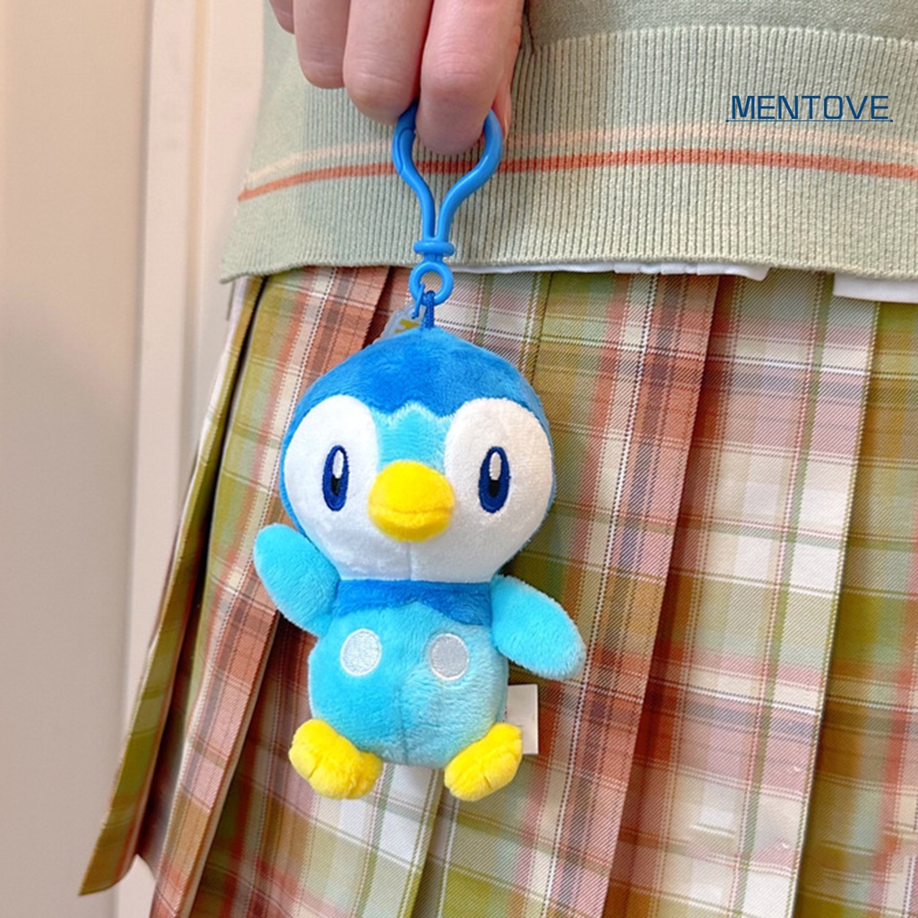 Đồ chơi nhồi bông Hình Chim Cánh Cụt Hoạt Hình 12cm Mềm Mại Đáng Yêu