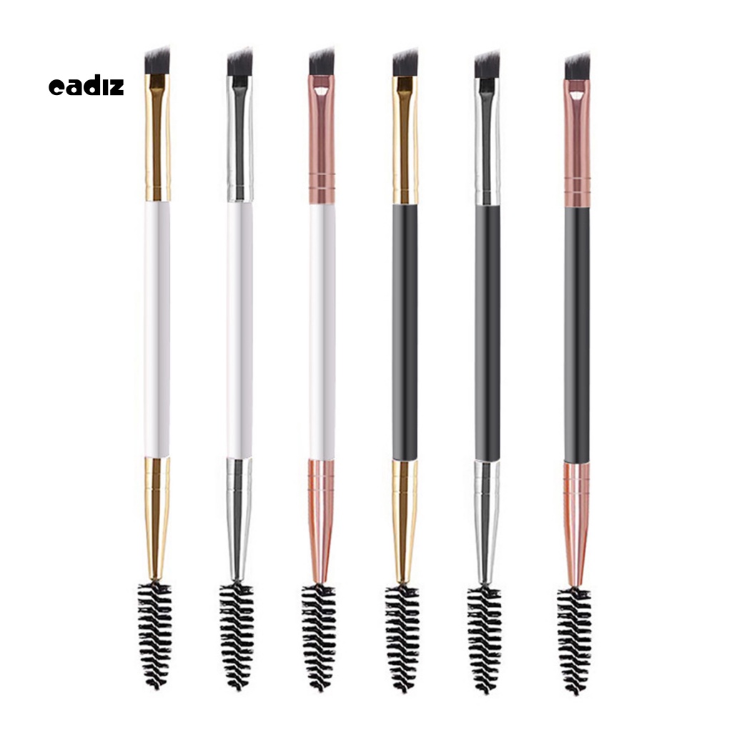 Bộ 3 Cọ Trang Điểm Lông Mi Lông Mềm Đa Năng Hai Đầu Bằng Gỗ