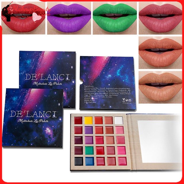 Bảng son 25 màu Delanci MS 708